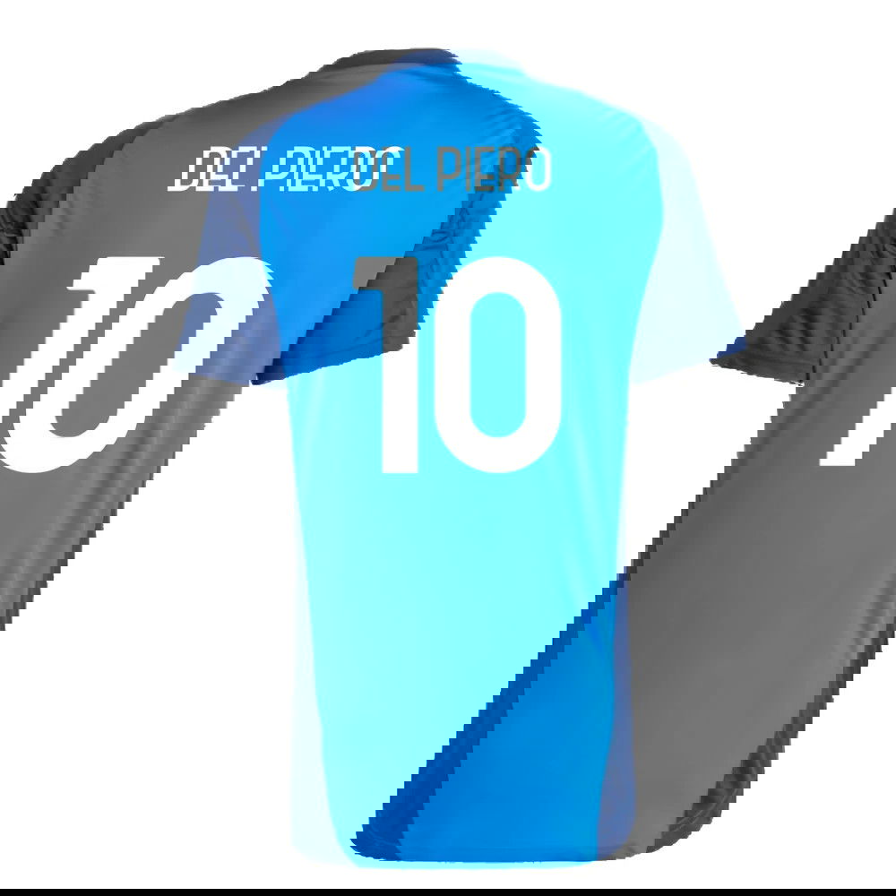 2024-2025 Juventus Training Jersey (Blue) (Del Piero 10)