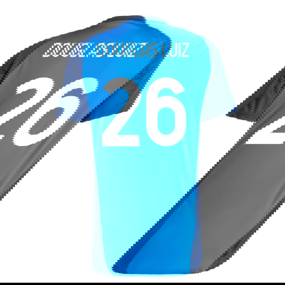 2024-2025 Juventus Training Jersey (Blue) (Douglas Luiz 26)