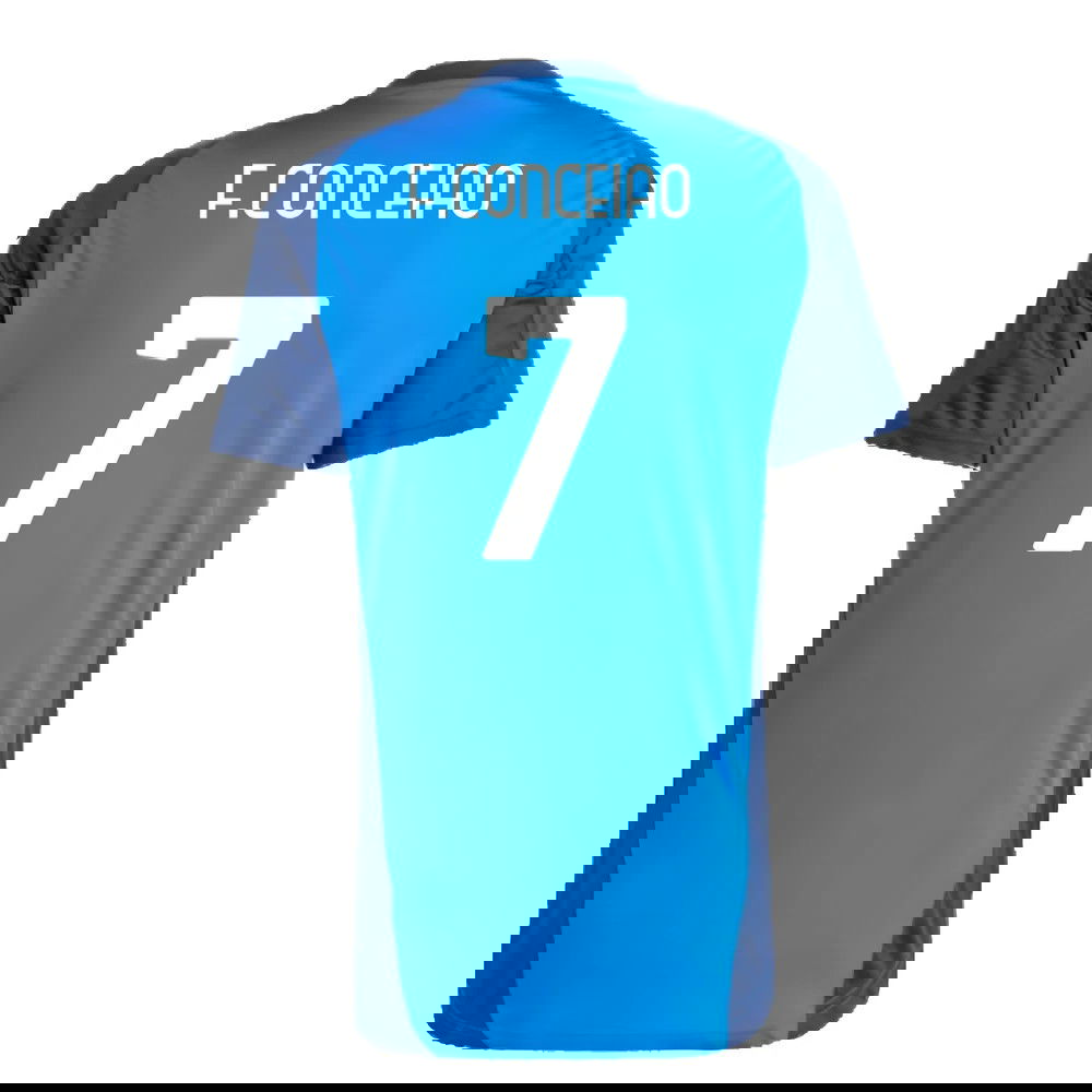 2024-2025 Juventus Training Jersey (Blue) (F.Conceiao 7)