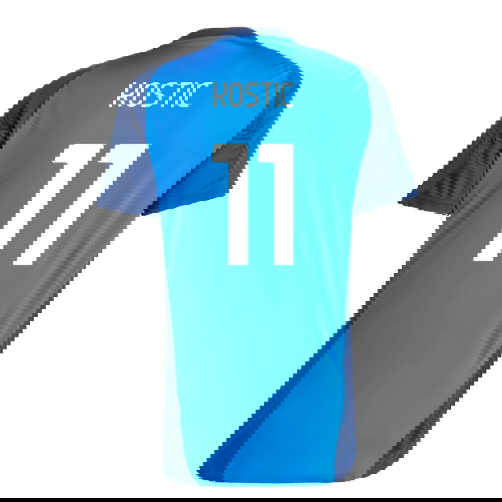 2024-2025 Juventus Training Jersey (Blue) (Kostic 11)