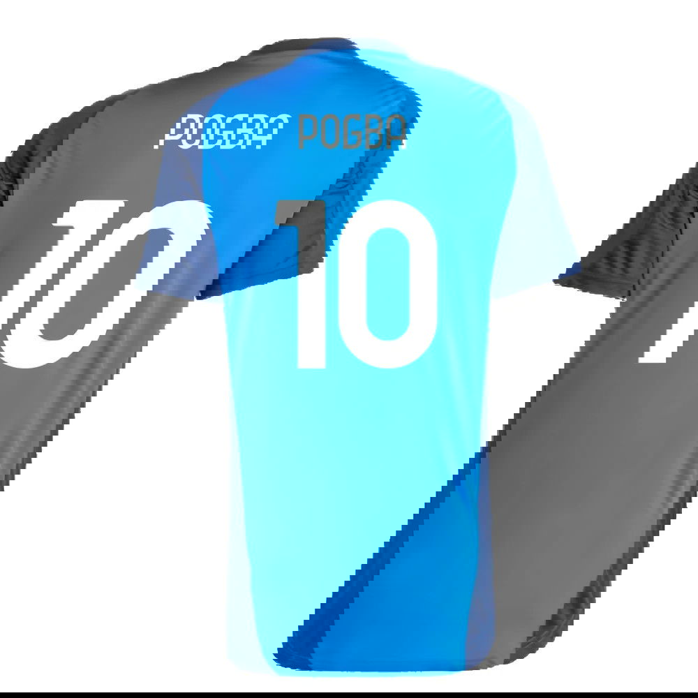 2024-2025 Juventus Training Jersey (Blue) (Pogba 10)