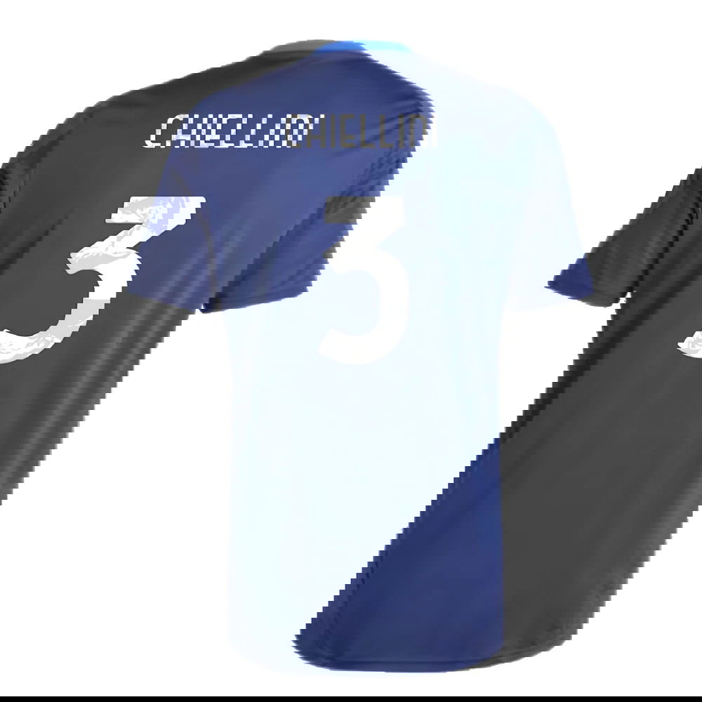 2024-2025 Juventus Training Jersey (Navy) (Chiellini 3)