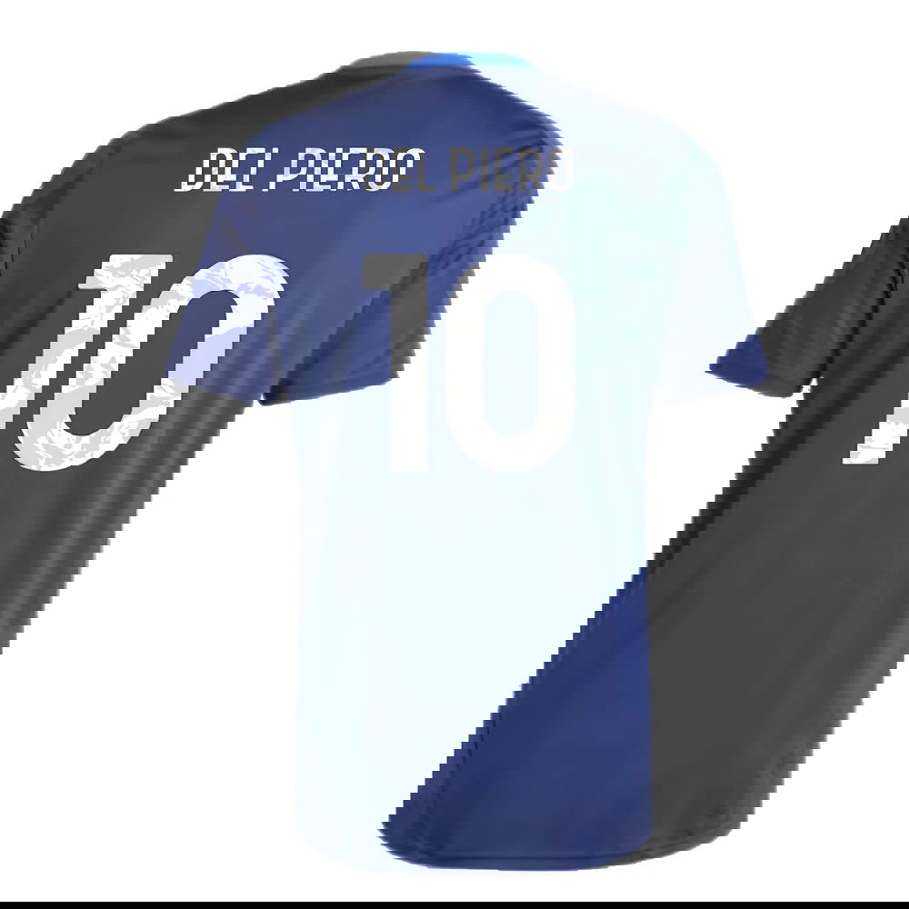 2024-2025 Juventus Training Jersey (Navy) (Del Piero 10)