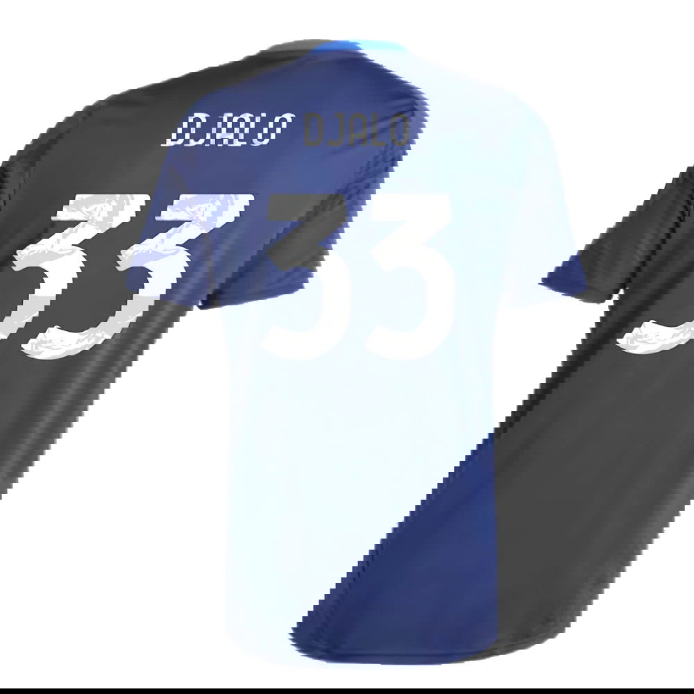 2024-2025 Juventus Training Jersey (Navy) (Djalo 33)