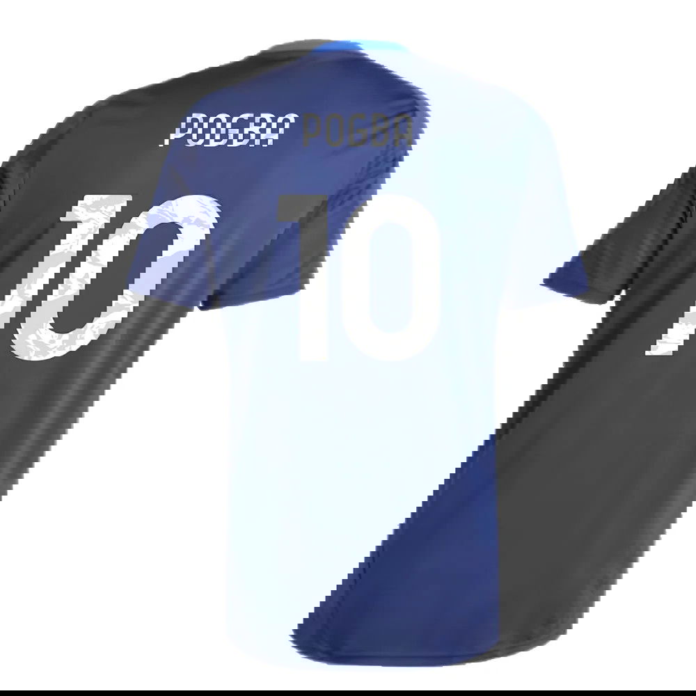 2024-2025 Juventus Training Jersey (Navy) (Pogba 10)