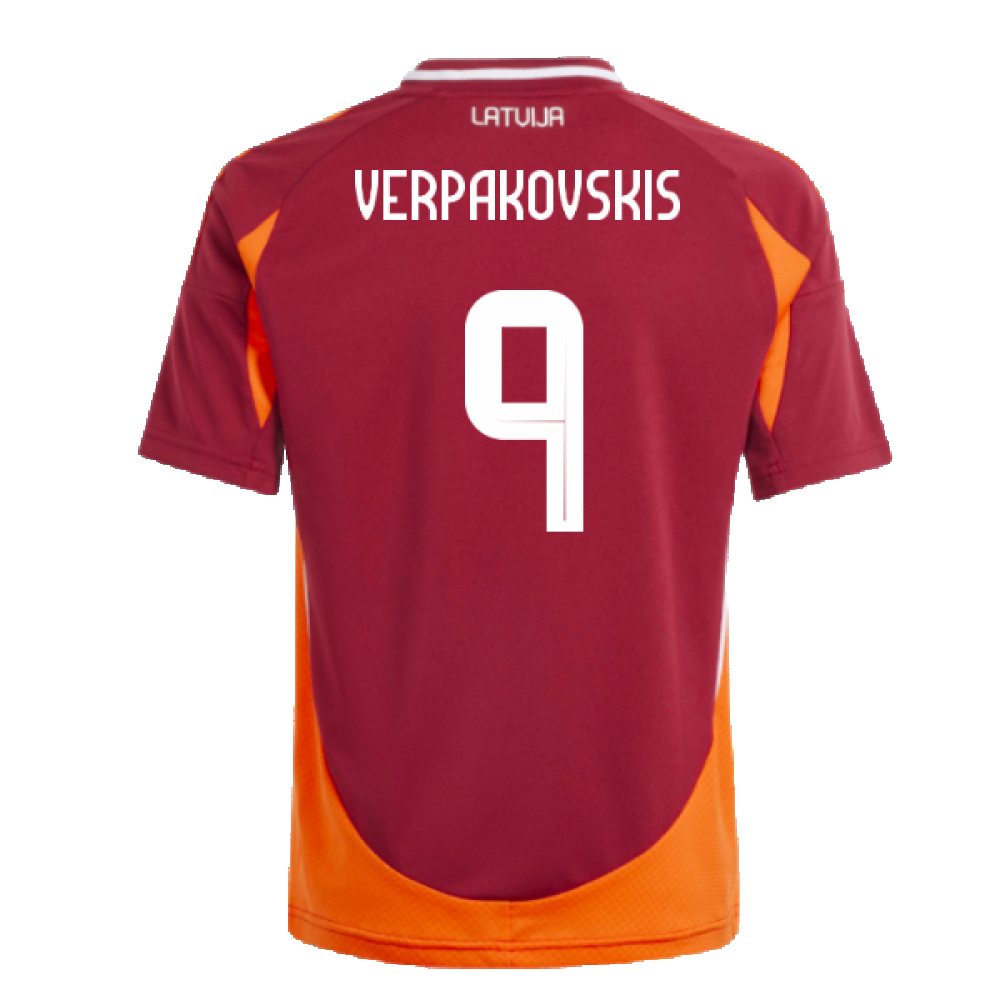 2024-2025 Latvia Home Shirt (Kids) (Verpakovskis 9)
