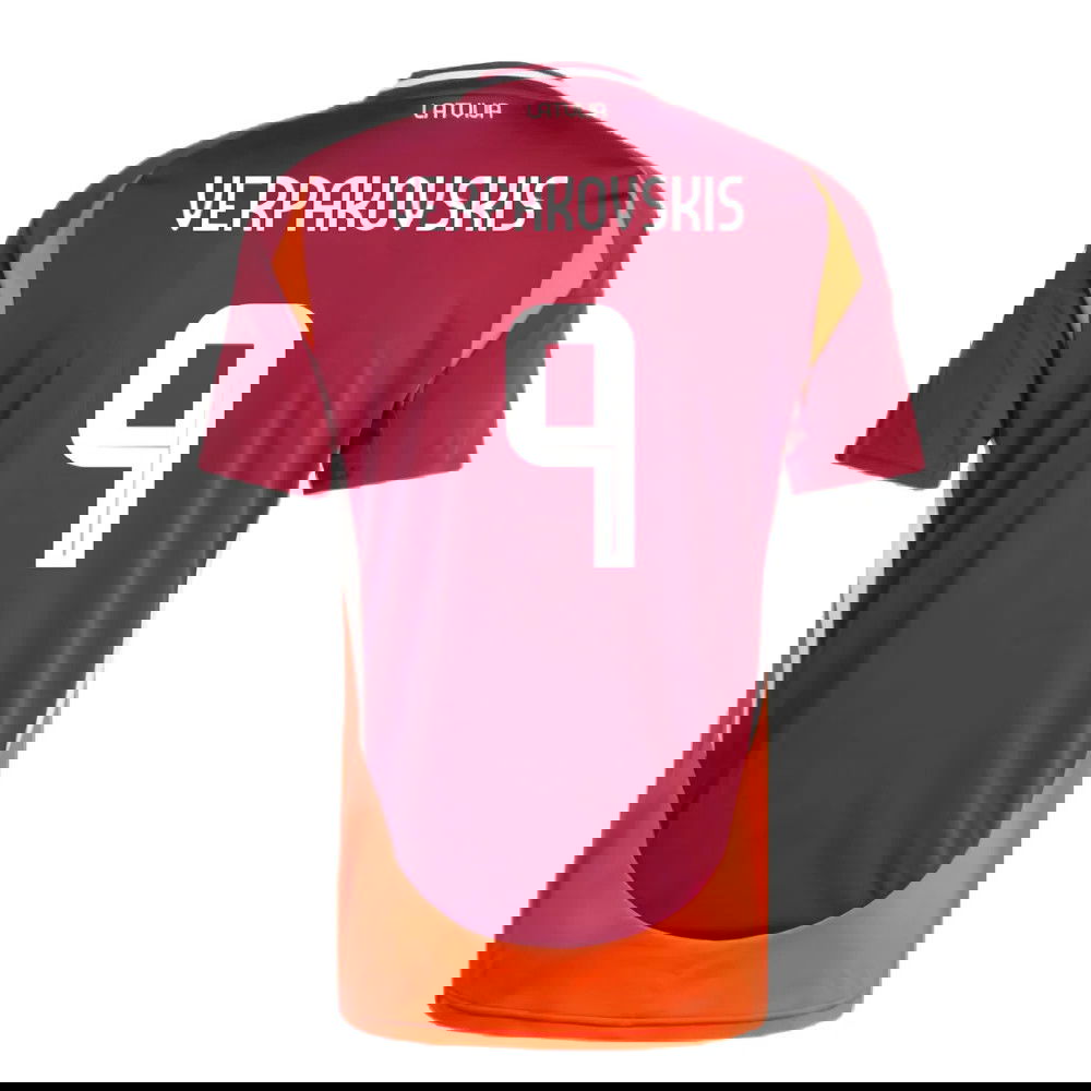 2024-2025 Latvia Home Shirt (Verpakovskis 9)