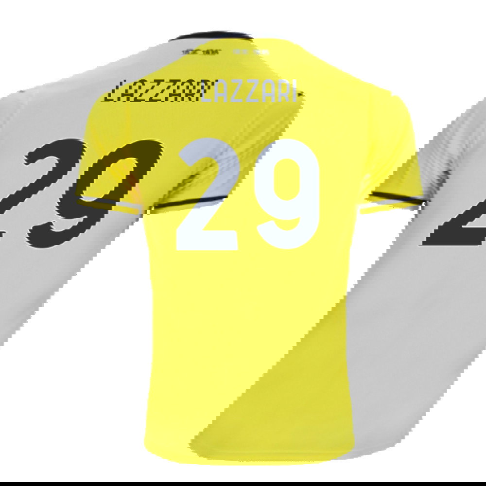 2024-2025 Lazio Away Shirt (Kids) (Lazzari 29)