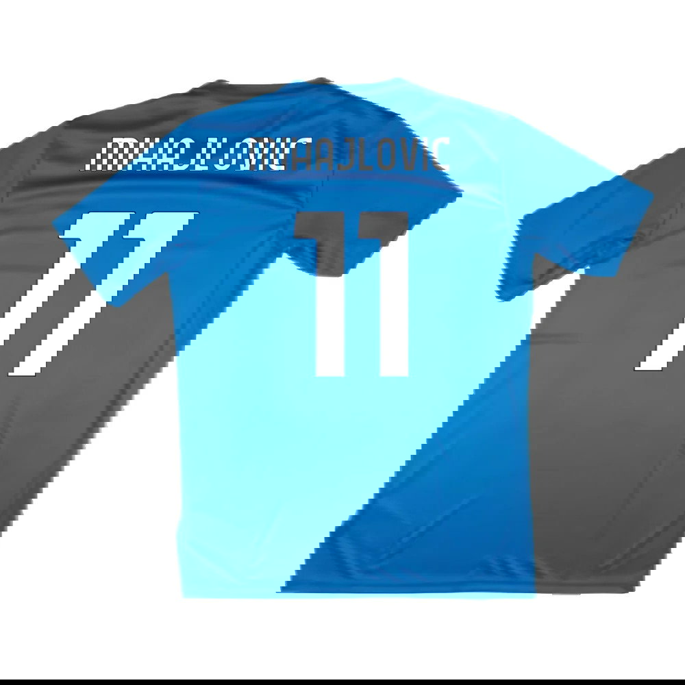 2024-2025 Lazio Graphic Training Shirt (Royal) (Mihajlovic 11)