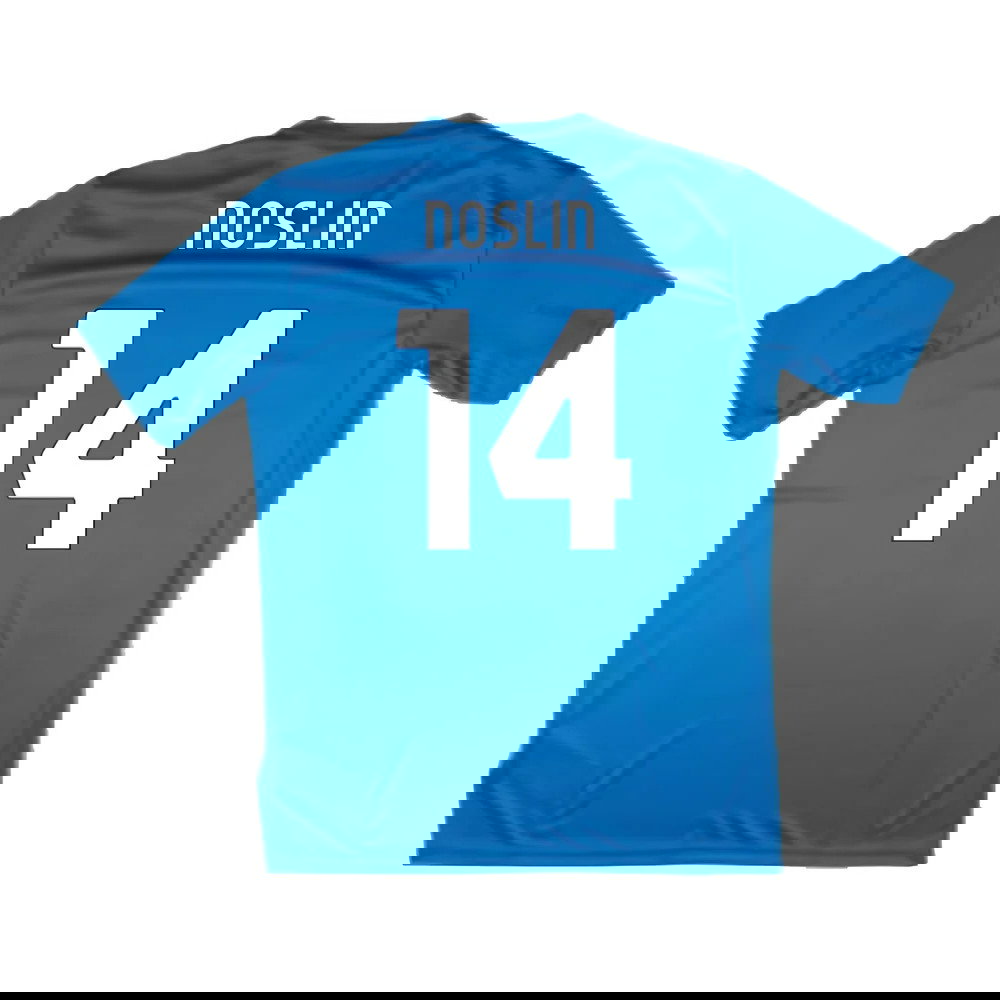 2024-2025 Lazio Graphic Training Shirt (Royal) (Noslin 14)