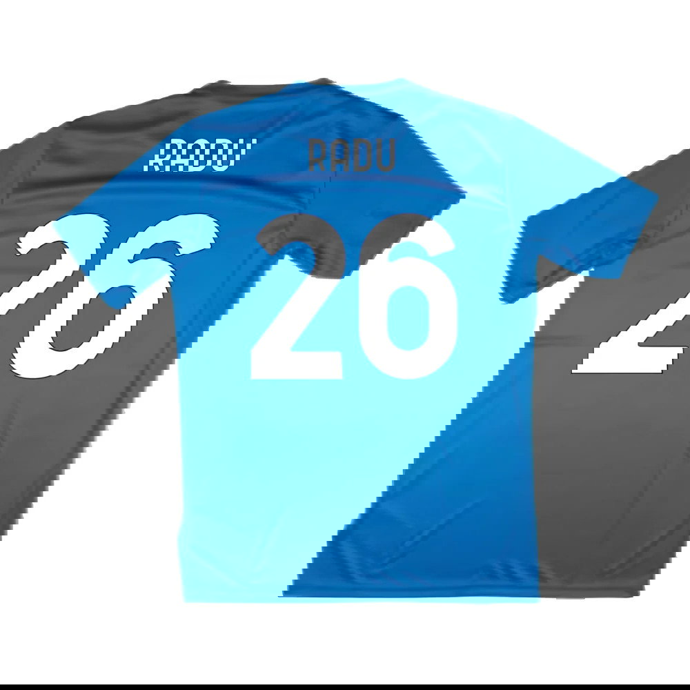 2024-2025 Lazio Graphic Training Shirt (Royal) (Radu 26)
