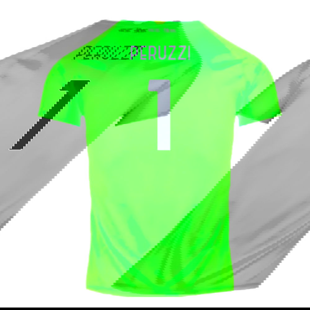2024-2025 Lazio Home Goalkeeper Shirt (Green) - Kids (Peruzzi 1)