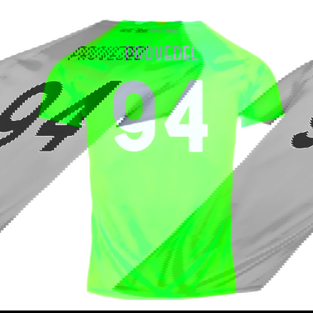 2024-2025 Lazio Home Goalkeeper Shirt (Green) - Kids (Provedel 94)