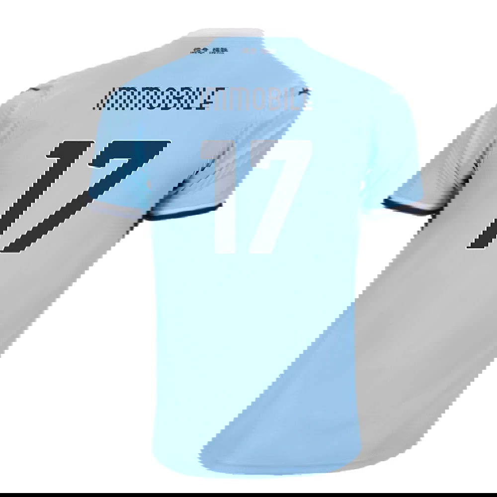 2024-2025 Lazio Home Shirt (Immobile 17)