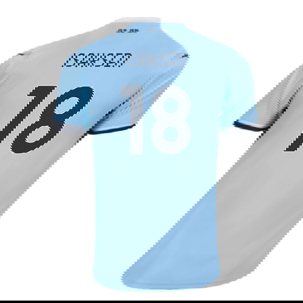 2024-2025 Lazio Home Shirt (Isaksen 18)