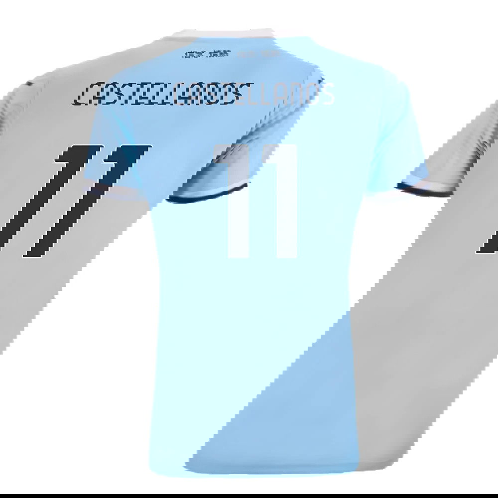 2024-2025 Lazio Home Shirt (Womens) (Castellanos 11)