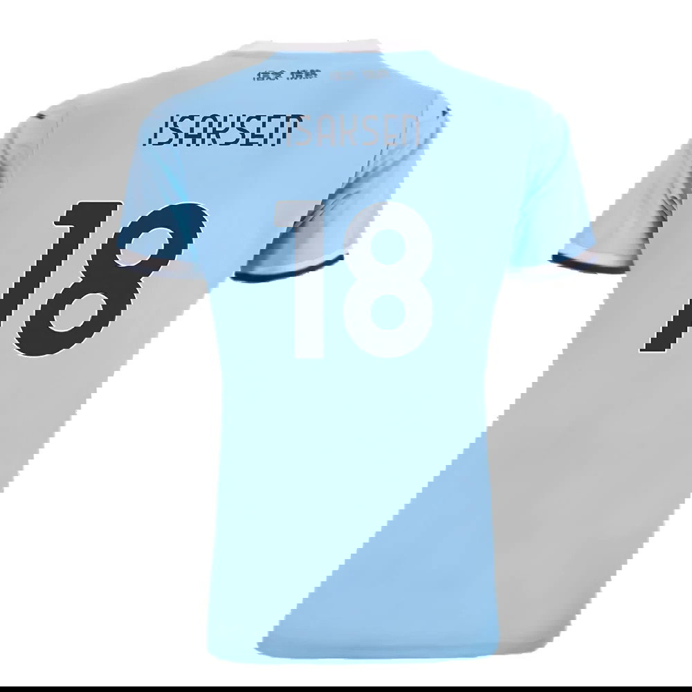 2024-2025 Lazio Home Shirt (Womens) (Isaksen 18)