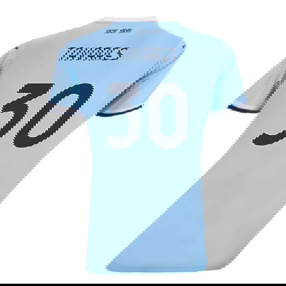 2024-2025 Lazio Home Shirt (Womens) (Tavares 30)