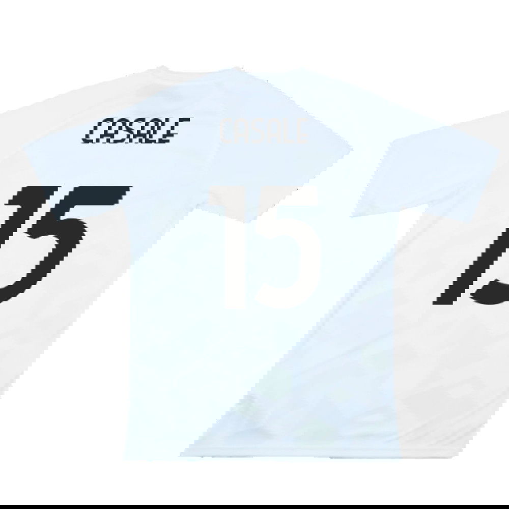 2024-2025 Lazio Pre-Match Jersey (White) (Casale 15)