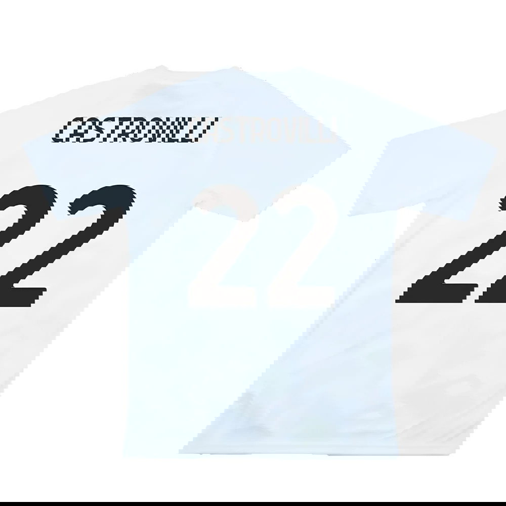 2024-2025 Lazio Pre-Match Jersey (White) (Castrovilli 22)