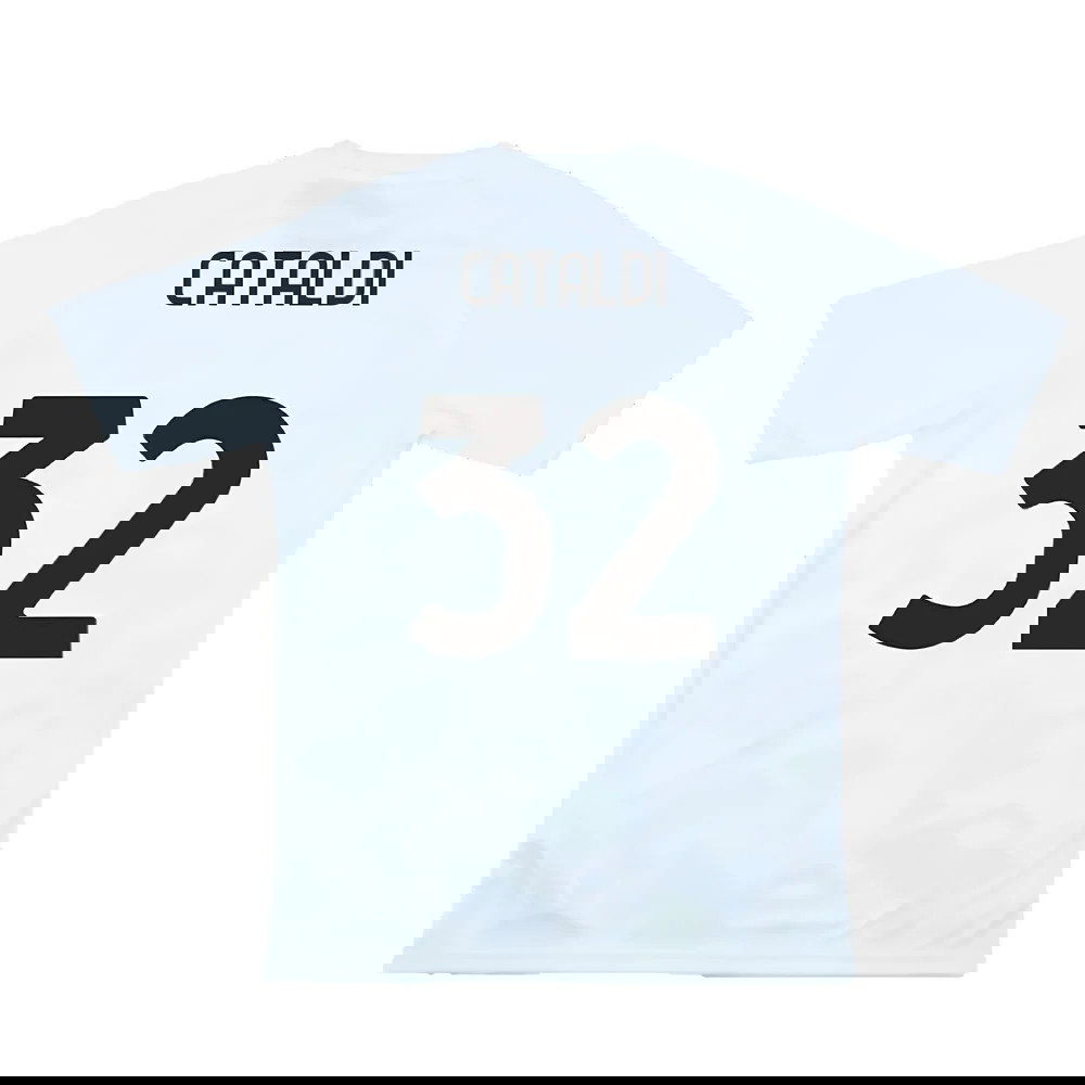 2024-2025 Lazio Pre-Match Jersey (White) (Cataldi 32)