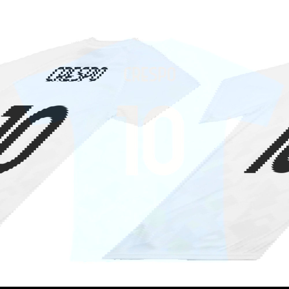 2024-2025 Lazio Pre-Match Jersey (White) (Crespo 10)