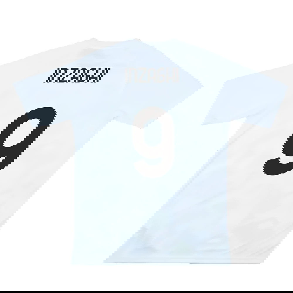 2024-2025 Lazio Pre-Match Jersey (White) (Inzaghi 9)