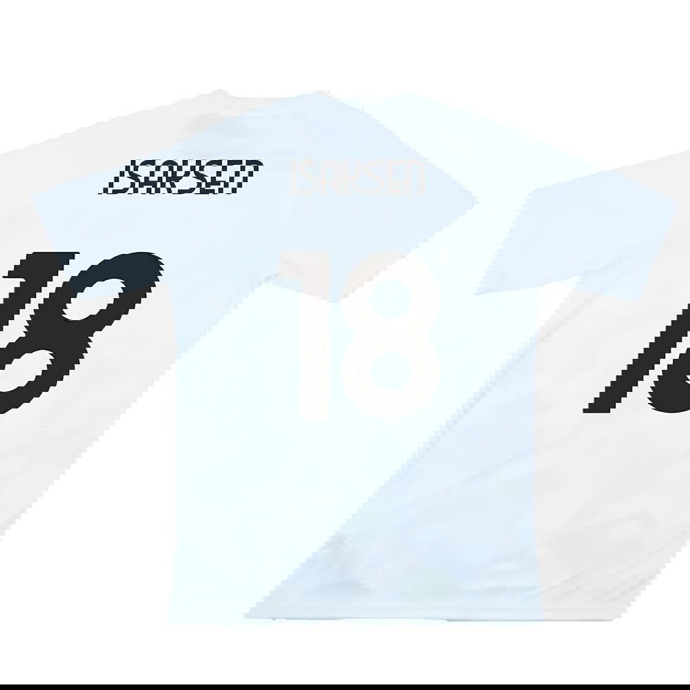 2024-2025 Lazio Pre-Match Jersey (White) (Isaksen 18)