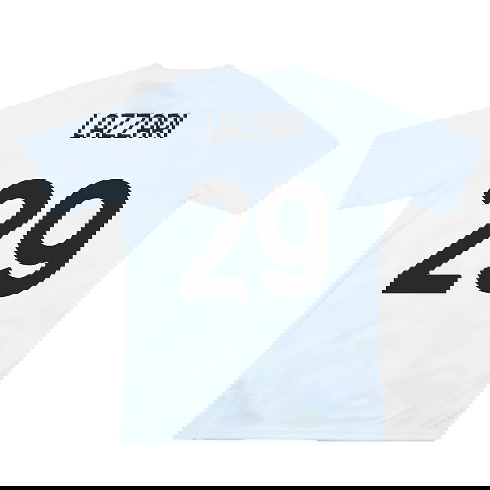 2024-2025 Lazio Pre-Match Jersey (White) (Lazzari 29)