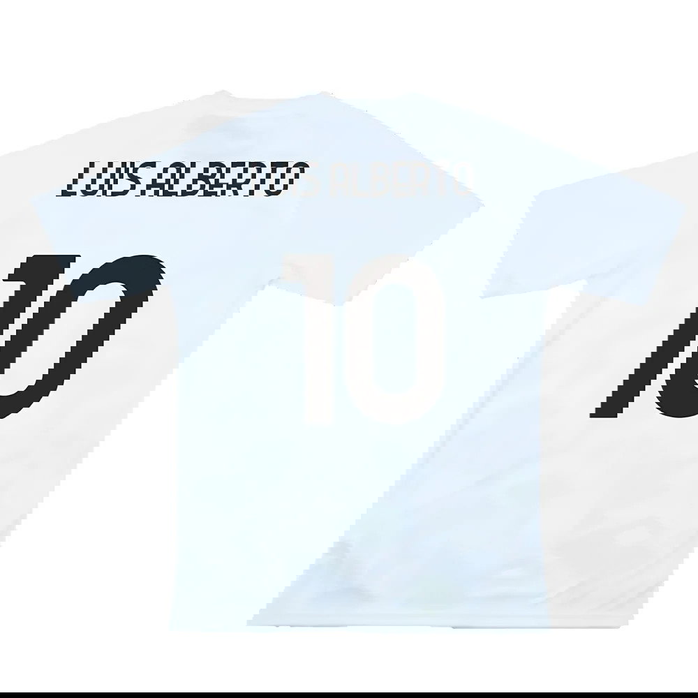 2024-2025 Lazio Pre-Match Jersey (White) (Luis Alberto 10)