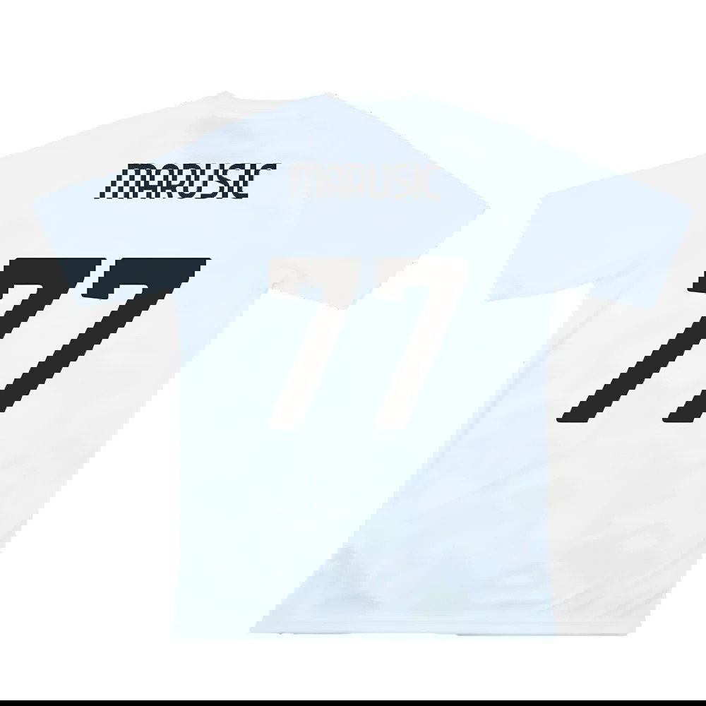 2024-2025 Lazio Pre-Match Jersey (White) (Marusic 77)