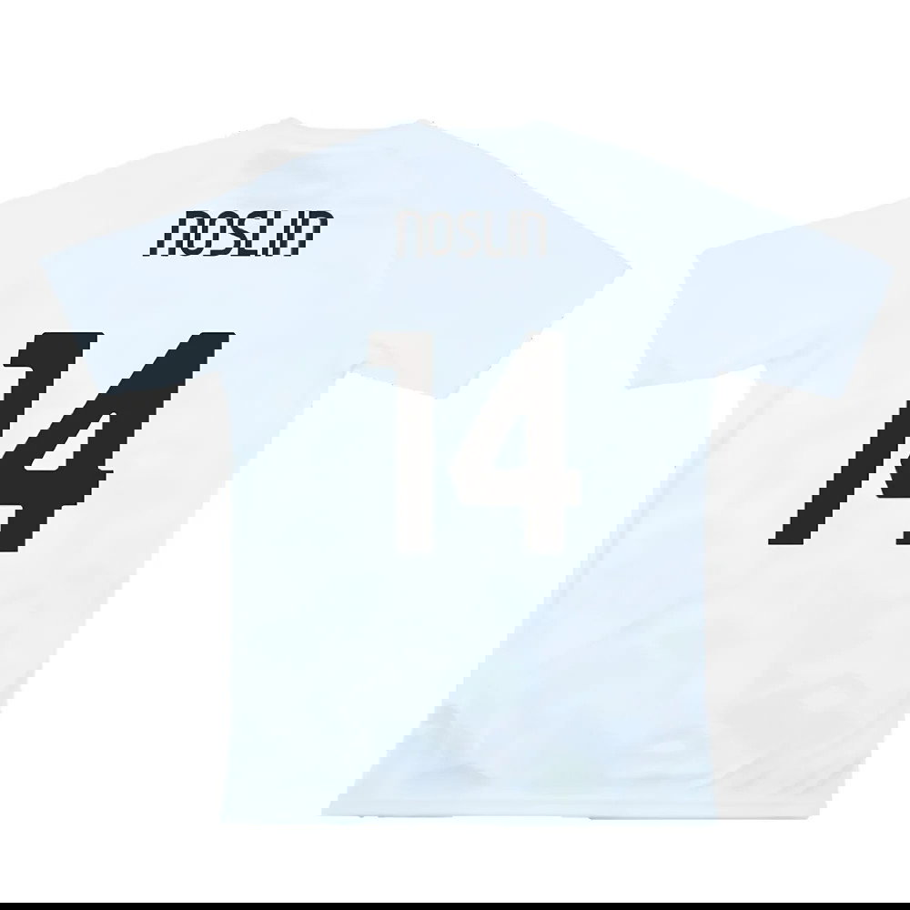 2024-2025 Lazio Pre-Match Jersey (White) (Noslin 14)