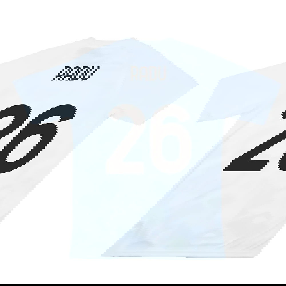 2024-2025 Lazio Pre-Match Jersey (White) (Radu 26)