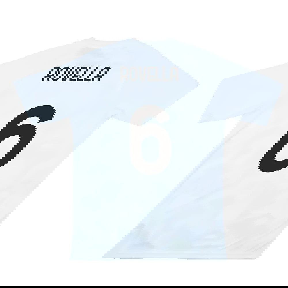 2024-2025 Lazio Pre-Match Jersey (White) (Rovella 6)