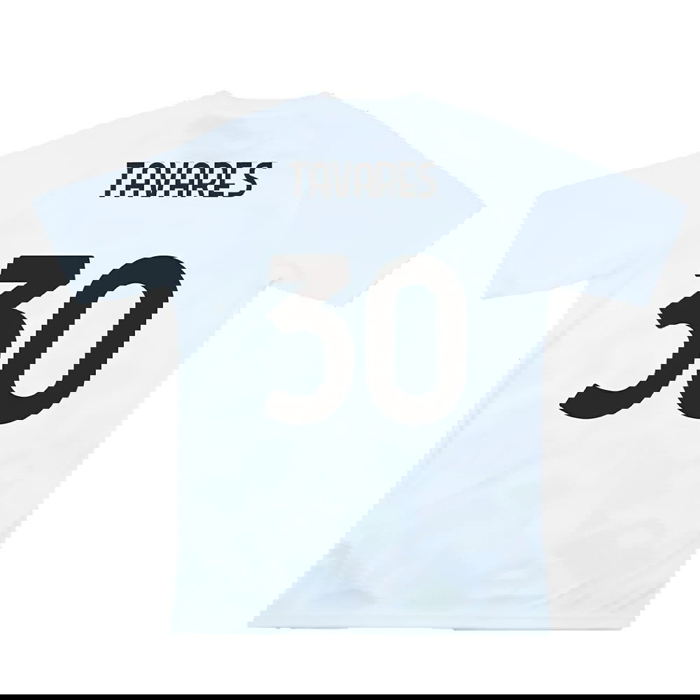 2024-2025 Lazio Pre-Match Jersey (White) (Tavares 30)