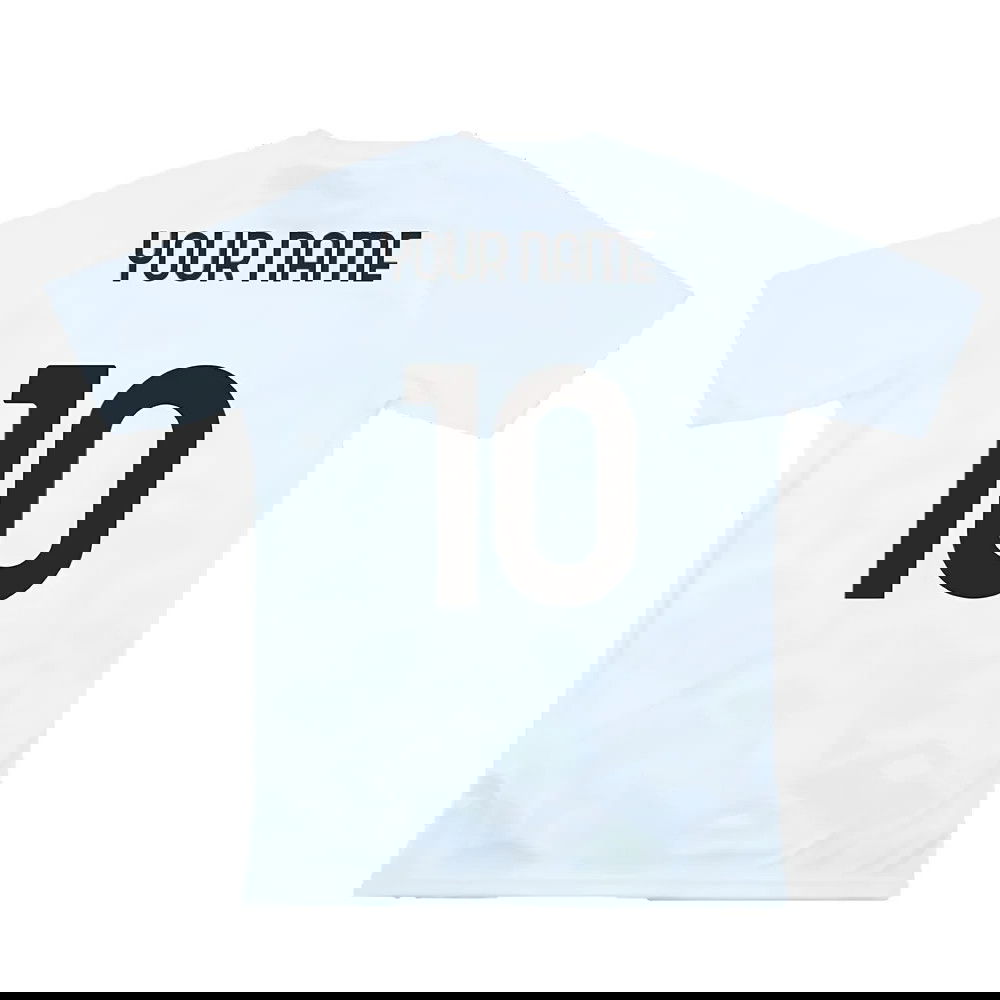 2024-2025 Lazio Pre-Match Jersey (White) (Your Name)