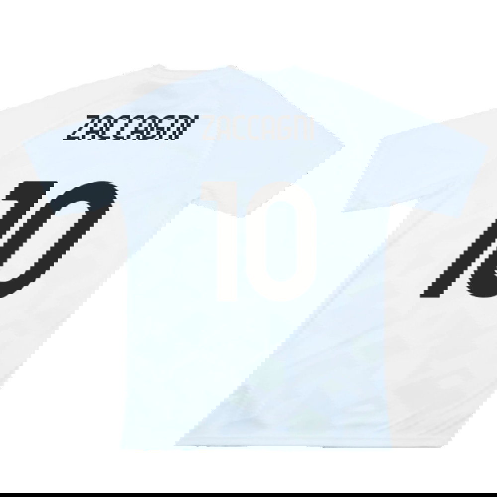 2024-2025 Lazio Pre-Match Jersey (White) (Zaccagni 10)