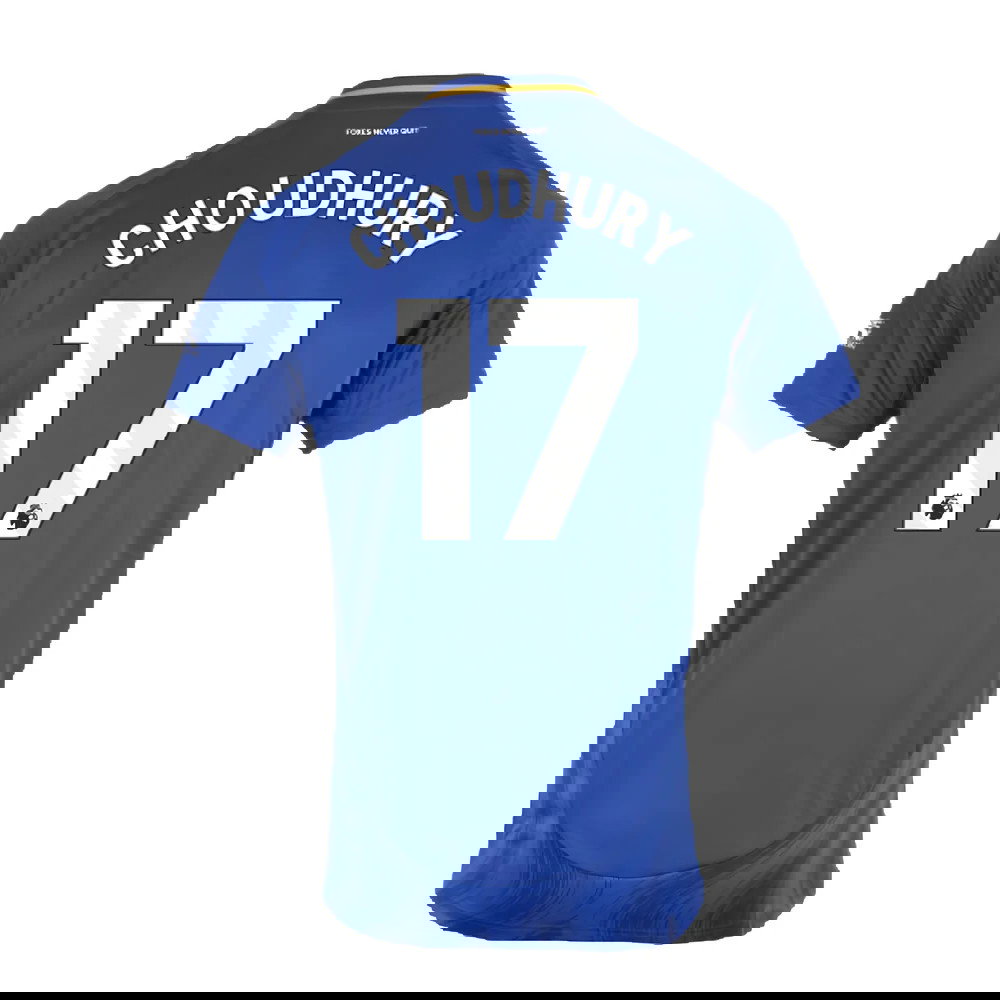 2024-2025 Leicester City Home Shirt (Kids) (Choudhury 17)
