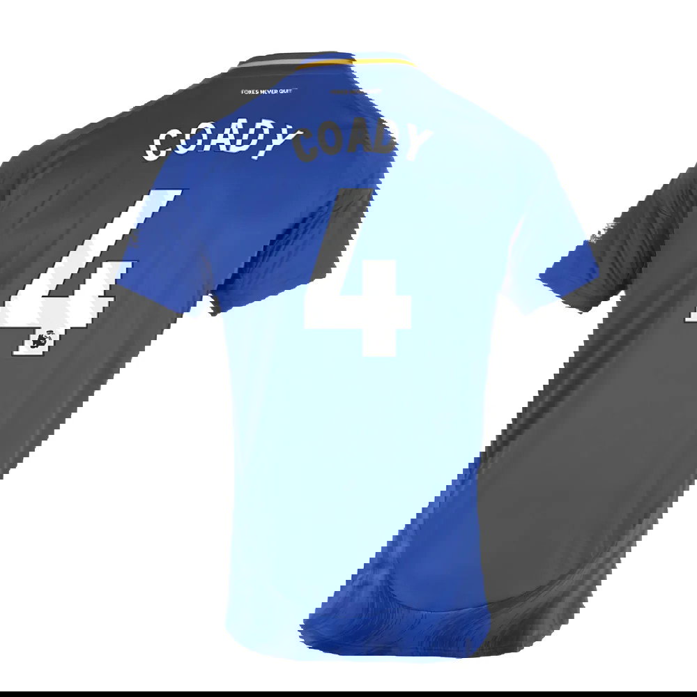 2024-2025 Leicester City Home Shirt (Kids) (Coady 4)