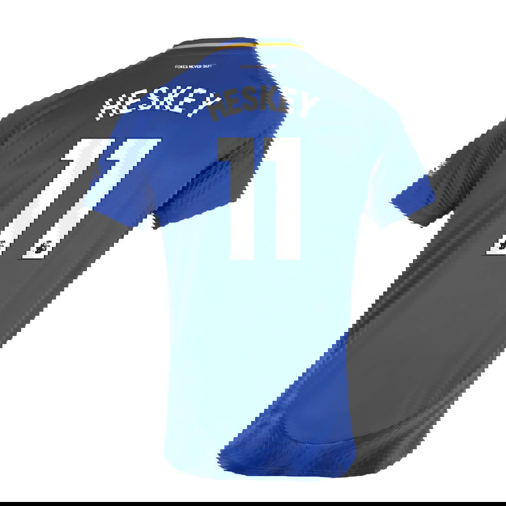 2024-2025 Leicester City Home Shirt (Kids) (Heskey 11)