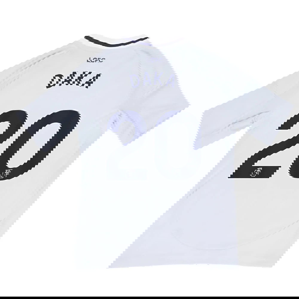 2024-2025 Leicester City Third Shirt - Kids (Daka 20)