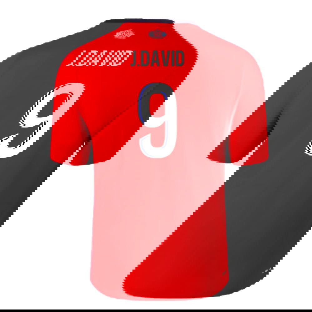 2024-2025 Lille LOSC Home Shirt (J.David 9)
