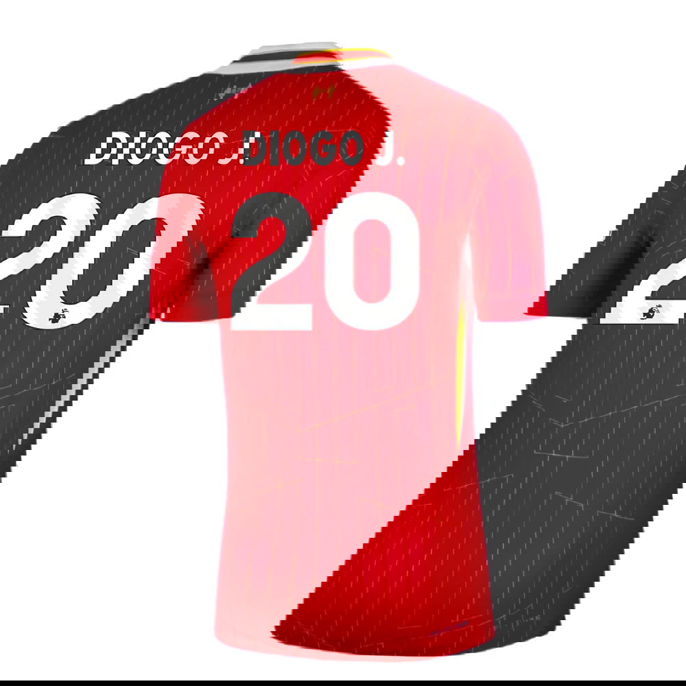 2024-2025 Liverpool Dri-Fit ADV Match Home Shirt (Diogo J. 20)