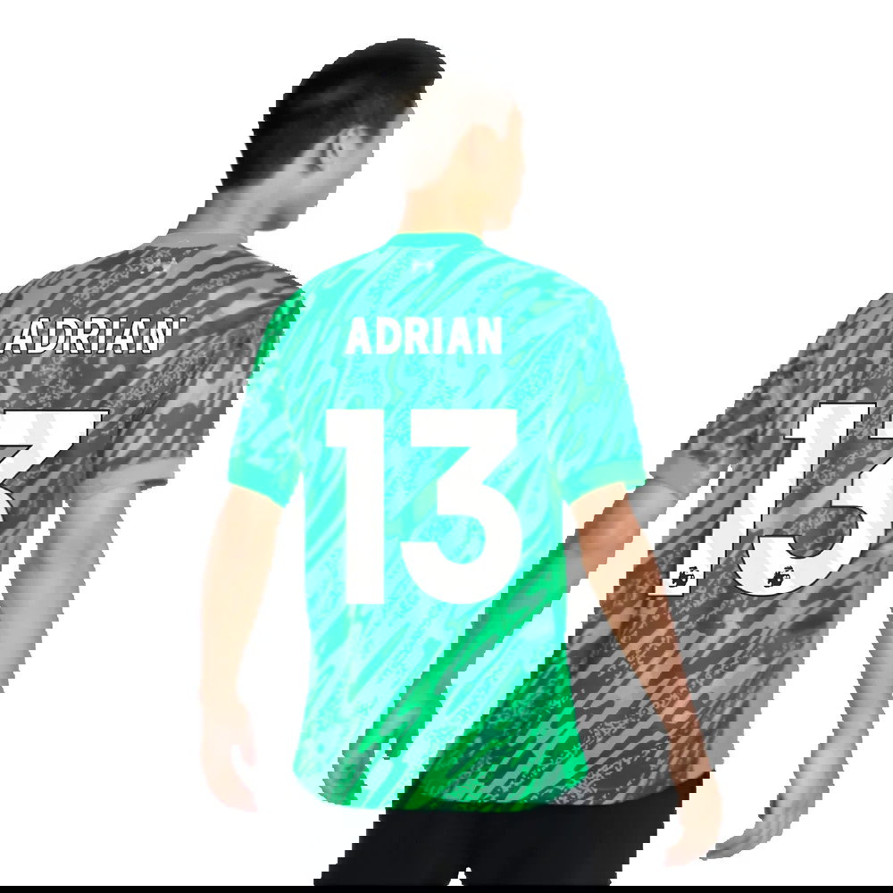 2024-2025 Liverpool Goalkeeper Shirt (Green) (Adrian 13)