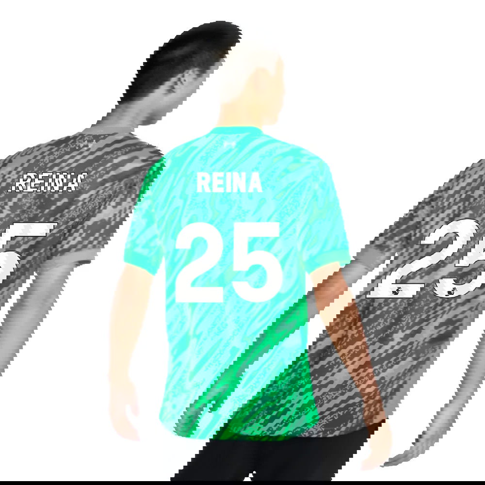 2024-2025 Liverpool Goalkeeper Shirt (Green) (Reina 25)