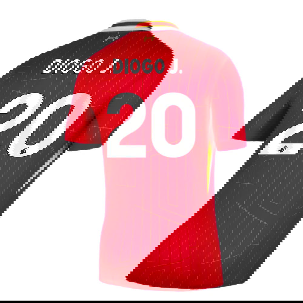 2024-2025 Liverpool Home Shirt (Diogo J. 20)