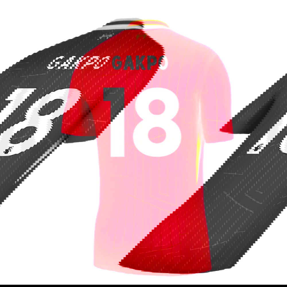 2024-2025 Liverpool Home Shirt (Gakpo 18)
