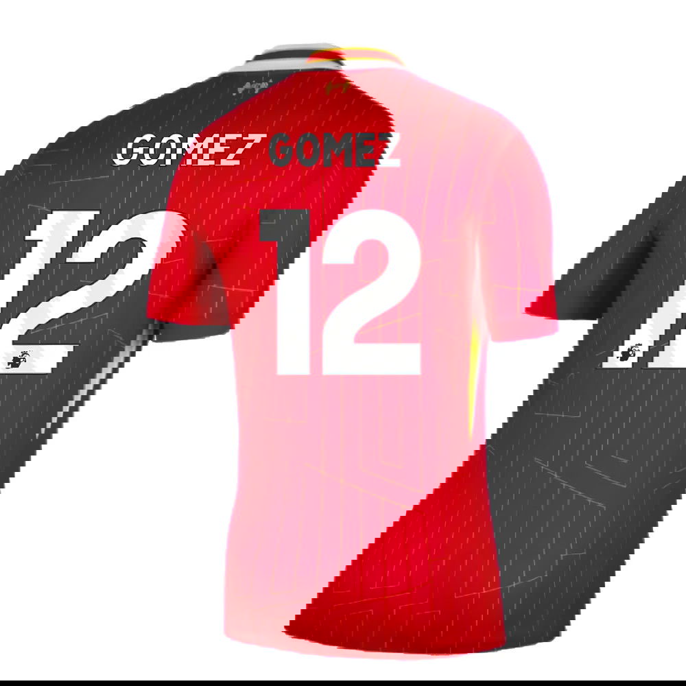 2024-2025 Liverpool Home Shirt (Gomez 12)