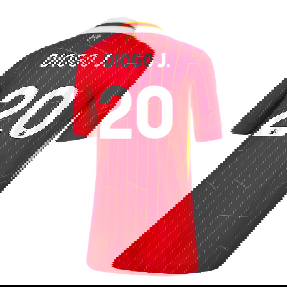 2024-2025 Liverpool Home Shirt (Kids) (Diogo J. 20)