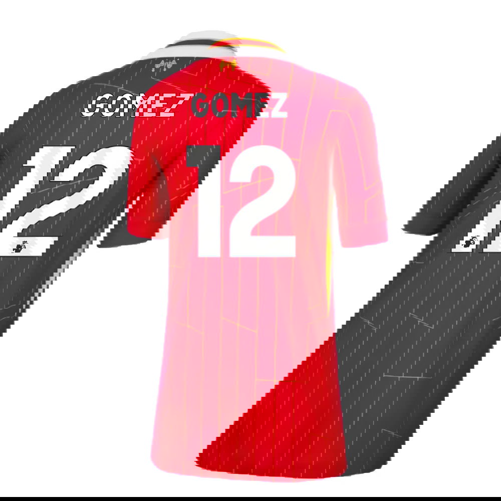 2024-2025 Liverpool Home Shirt (Kids) (Gomez 12)